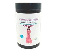 Love Your Gut Diatomaceous Earth Capsules - Food Grade Gut Health Supplement - Vegan, Natural, Detox & Cleanse - by Lee Holmes, Supercharged Food UK