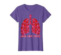 Love Your Lungs - Respiratory Therapy Therapist RT Gifts T-Shirt