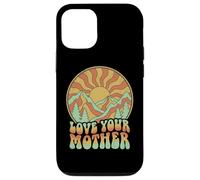 Love Your Mother Earth Day Enthusiast Hippie Case for iPhone 12/12 Pro