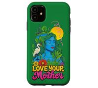 Love Your Mother Earth Gaia Goddess Nature Spiritual Design Case for iPhone 11