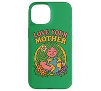 Love Your Mother Earth Gaia Goddess Nature Spiritual Design Case for iPhone 15