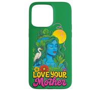 Love Your Mother Earth Gaia Goddess Nature Spiritual Design Case for iPhone 15 Pro Max