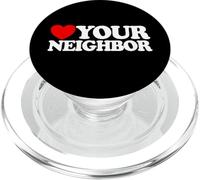 Love Your Neighbor Christian Faith Believer Jesus PopSockets PopGrip for MagSafe