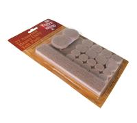 Love Your Wood Self Adhesive Felt Pads Assorted Sizes 27/Pk - Cut to Size