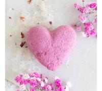 Love Yourself Heart-Shaped Cherry Bath Bomb - Vegan & Handmade Uk