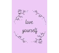 love yourself, positive affirmation workbook, notebook