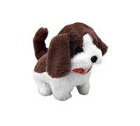 Loveable Robot Dog Toy Short Hair Perfectly Cozy And Ready For Adventure; The Hottest Toy Trend Of The Year! Gfm848 (White, 18cm)