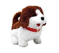Loveable Robot Dog Toy Short Hair Perfectly Cozy And Ready For Adventure; The Hottest Toy Trend Of Year Gfm845 (Silver, 18cm)