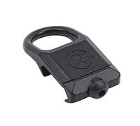 LoveAloe Quick Detach Rsa Gbb Buckle Qd Sling Steel Mount Attachment Adapter Fit for 20Mm Rail Hunting Tool Accessories,Black
