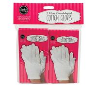 lovebeauty 100% Cotton Dermatological Gloves, Size S, For Dry Skin
