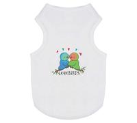 'Lovebirds Hugging' Pet Dog/Cat T-Shirt (PT00147656)