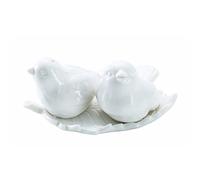 Lovebirds in The Window Ceramic Salt & Pepper Shakers Creative Bird Spice Jar Kitchen Tools Gadgets Party Supplies 1pair, Bird Spice Jar