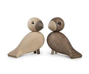 Lovebirds wood figurines Kay Bojesen