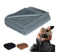FETNHU Loveblanket - The Multifunctional Waterproof Blanket for Couples, Pets, and Furniture Protection (Grey, 28 in x 40 in)