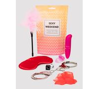 LoveBoxx Sexy Weekend Gift Bag Kit (7 Piece) - Red Red