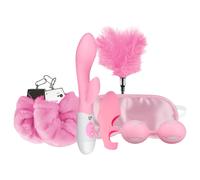 LoveBoxxx I Love Pink - Vibrating Bondage Set (6-Piece) - Pink