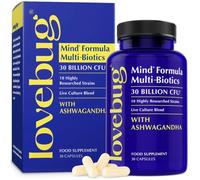 Lovebug Mind Formula Multibiotics, 30 Capsules