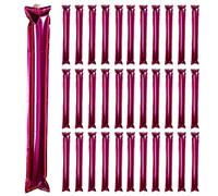 Lovecheer 50PCS Hot Pink Thunder Sticks Bam Bam Inflatable Metallic Spirits Sticks Cheerleading Noise Makers