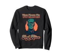 Lovecore Frankenstein Halloween You Make Me Feel Alive Top Sweatshirt