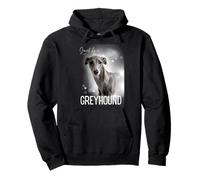 Loved By A Greyhound Dog Puppy Pet Mom Dad Pullover Hoodie