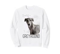 Loved By A Greyhound Dog Puppy Pet Mom Dad Sweatshirt