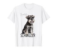 Loved by A Schnauzer Dog Puppy Pet Mom Dad T-Shirt