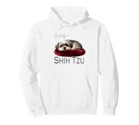 Loved By A Shih Tzu Dog Puppy Pet Mom Dad Pullover Hoodie