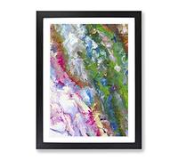 Loved By Hope Abstract Framed Print | A3 Black Framed Wall Art | Ready to Hang | Abstract Fantasy Picture | Living Room Bedroom Lounge Office