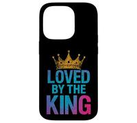 Loved By The King Jesus Religious Christian Faith Case for iPhone 14 Pro