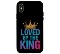 Loved By The King Jesus Religious Christian Faith Case for iPhone X/XS