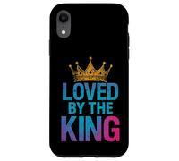 Loved By The King Jesus Religious Christian Faith Case for iPhone XR