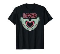 Loved Creepy Zombie Monster Hands Horror Party Mens Womens T-Shirt