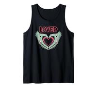 Loved Creepy Zombie Monster Hands Horror Party Mens Womens Tank Top
