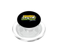 Loved John 3:16 Bible Verse Christian PopSockets PopGrip for MagSafe
