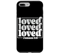 Loved Loved Loved Romans 5:8 Positive Christian Message Case for iPhone 7 Plus/8 Plus