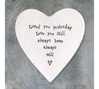 Loved You Heart Coaster