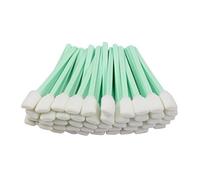 LOVEDAY 100pc 5.1" Square Rectangle Foam Cleaning Swab Sticks For Solvent Format Inkjet Printer Roland Optical Equipment