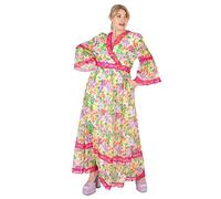 Lovedrobe Womens Ladies Summer Dress Plus Size Curve Floral Pattern Yellow Flowers Pattern Lace Size 18