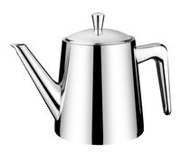 LoveFirst Stainless Steel Teapot Coffee Pot with Removable Tea Filter 0.75l Silver Mirror Polished Suitable for Brewing Loose Tea in Restaurants, Hotels, Clubs, Lounges, Home Kitchens and Offices.