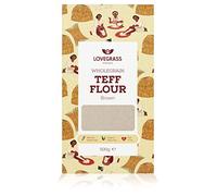 Lovegrass Habesha Brown Teff Flour - 500g - Gluten, Vegan and Dairy Free