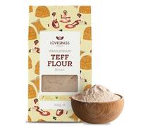 Lovegrass Habesha Brown Teff Flour - 500g - Gluten, Vegan and Dairy Free