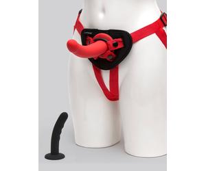 Lovehoney Advanced Unisex Strap-On Harness Kit (3 Piece) - Red Red