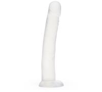 Lovehoney Realistic Big Dildo - 10 Inch Large Dildo - Flexible Suction Cup Sex Toys for Women - Harness Compatible Strap On - Adult Sex Toy - Waterproof - Clear