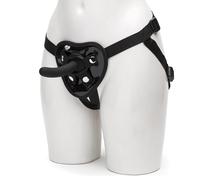 Lovehoney Beginners Unisex Strap on Dildo & Harness Kit for Couples, Black