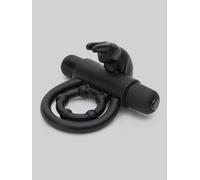 Lovehoney Bionic Bullet 5 Function Vibrating Rabbit Cock Ring - Black Black
