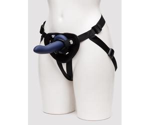 Lovehoney Blue Velvet Silicone Strap-On Harness Kit (5 Piece) - Black Black