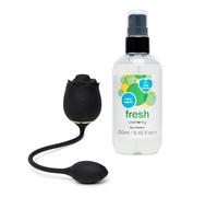 Lovehoney Blushing Rose Clit Sucker & Egg Vibrator - Toy Cleaner Spray 250ml