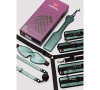 Lovehoney Bondage Boutique Kit 6 Piece | BDSM Restraints Set with Under Bed System, Cuffs, Blindfold, Paddle & Ball Gag | Couples Sex Toys for Bedroom Play | Ideal for Beginners and Intermediate