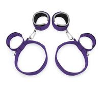 Lovehoney Bondage Restraints Body Harness Adult Kit Sex Toy for Couples | Adjustable Behind Back Wrist & Thigh Cuffs, BDSM Sex Handcuffs for Bedroom Adult Games for Him & Her