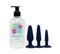 Lovehoney Booty Bound Butt Plug Kit + Water Based Lube
